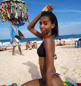 Sexy Brazilian Girl on the Beach